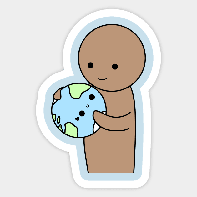 Protect Mother Earth Sticker by kawaiiwithkarti